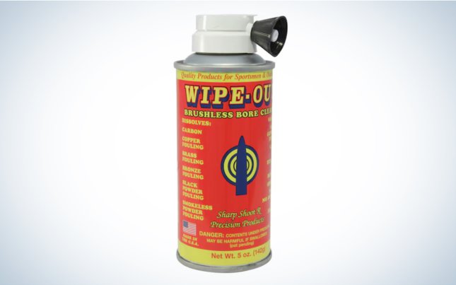 We tested Wipe-Out Foaming Bore Cleaner.