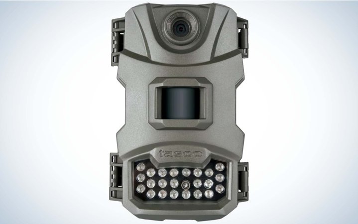  The Tasco 12mp Tan Low-Glow is the best trail camera under $50.