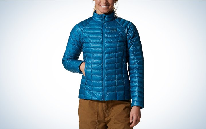 Mountain Hardwear's ghost whisperer jacket is on sale.