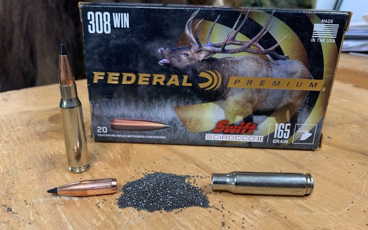  Federal Premium 165-grain Swift Scirocco II is one of the best ammo for hunting.