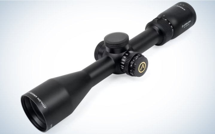  The Athlon Argos HMR 2-12x42 is the most versatile rimfire scope.