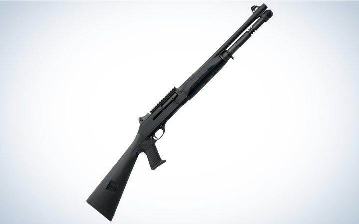  The Benelli M4 Tactical is the best semi auto shotgun for home defense.