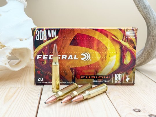 Federal Fusion 180 grain .308 ammo