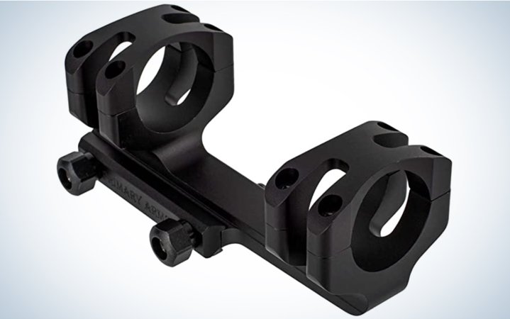  Primary Arms GLx Cantilevered Scope Mount are of the best scope rings.