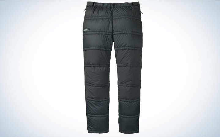  The KUIU Super Down ULTRA Pant are best for scouting.