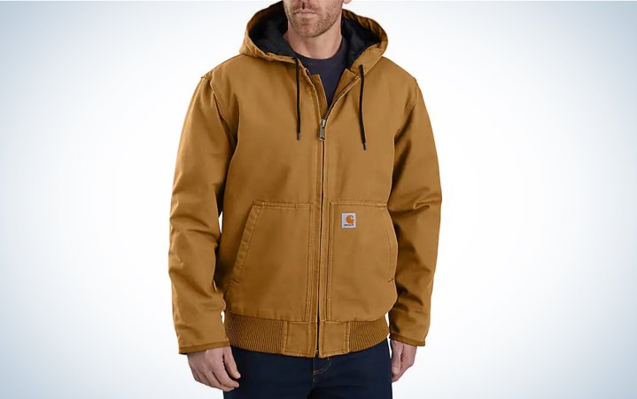  The Carhartt Insulated Active Jacket is the best duck hunting jacket for field hunting.