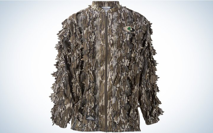  The North Mountain Gear ¼ Zip Leafy Jacket is one of the best camo pieces for turkey hunting.