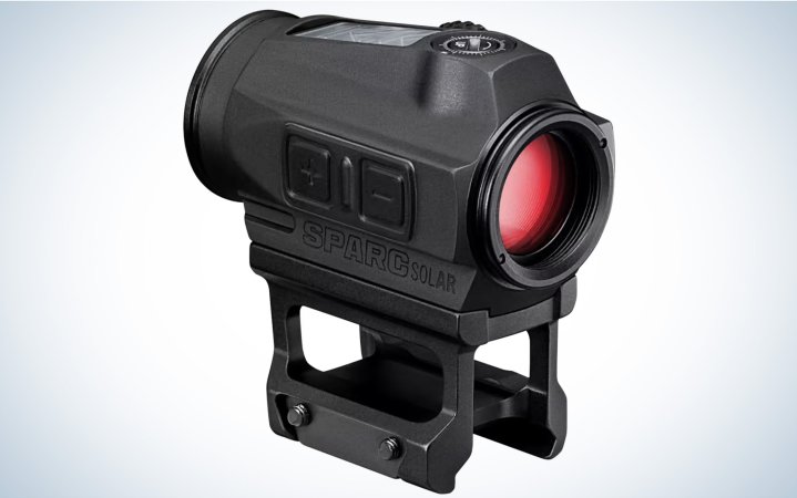  The Vortex SPARC Solar Red Dot Sight is one of the best red dots for turkey hunting.