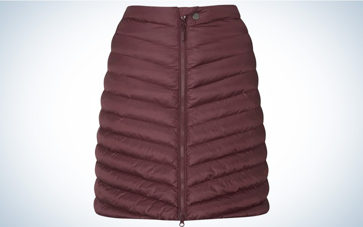  The Rab Women's Cirrus Insulated Skirt is the best insulated skirt for skiing.