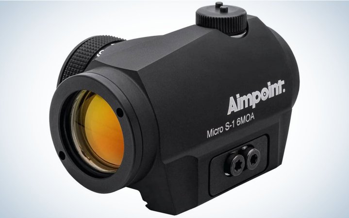  The Aimpoint Micro S-1 is best for mounting without a rail.