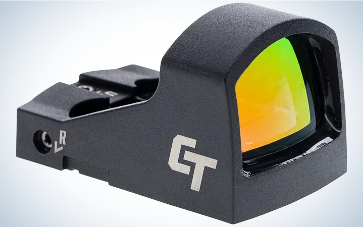  The Crimson Trace CTS 1550 is one of the best red dot sights for turkey hunting.