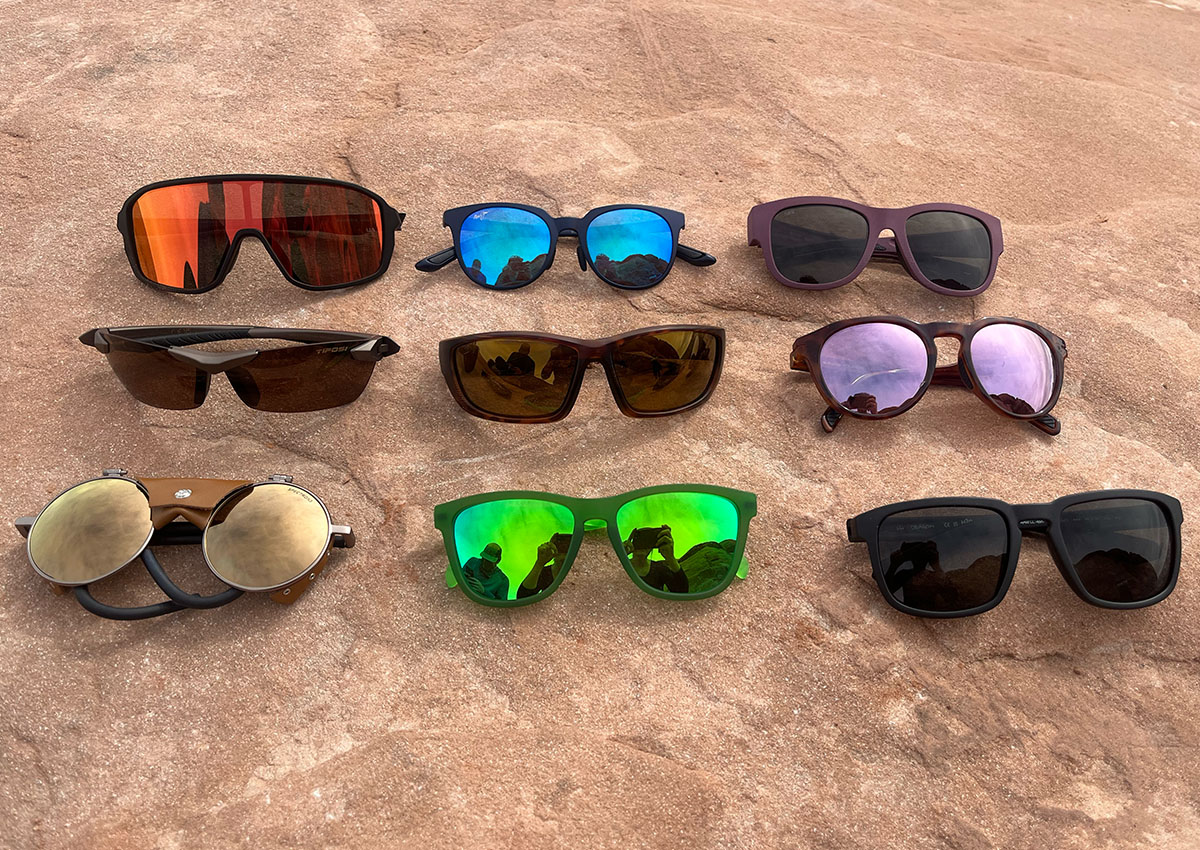 New Polarized Glasses Men Women Fishing Glasses Hiking Driving Eyewear  Sport Sunglasses Sun Goggles Camping Fashion Color-red