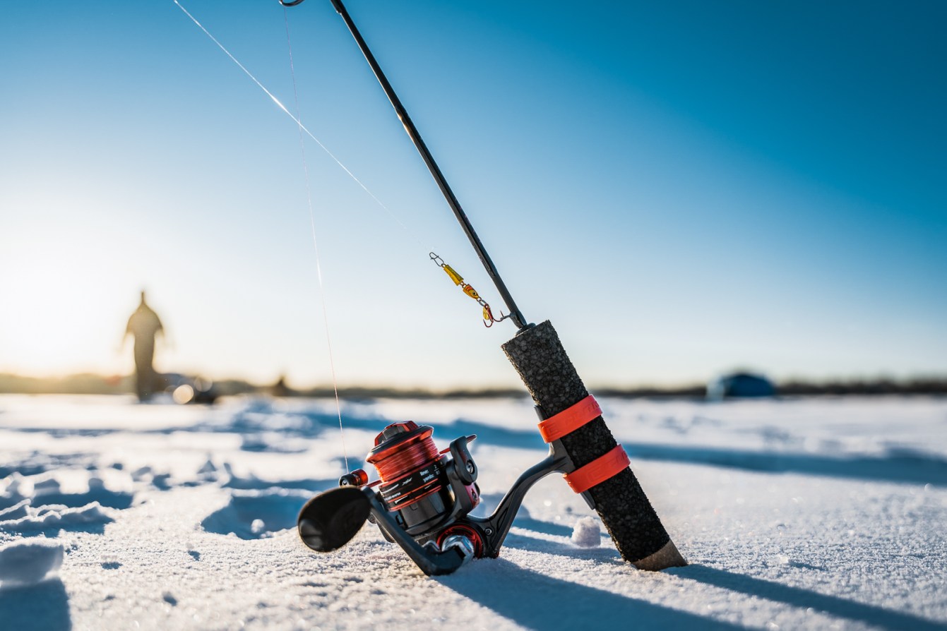 Fiberglass Ice Fishing Rod Fishing Rods & Poles for sale