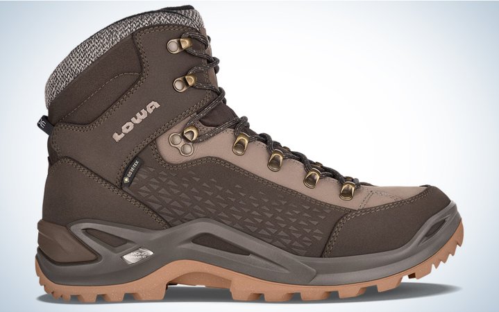  The Lowa Renegade Warm GTX Mid is the best hiking boot for men in winter.