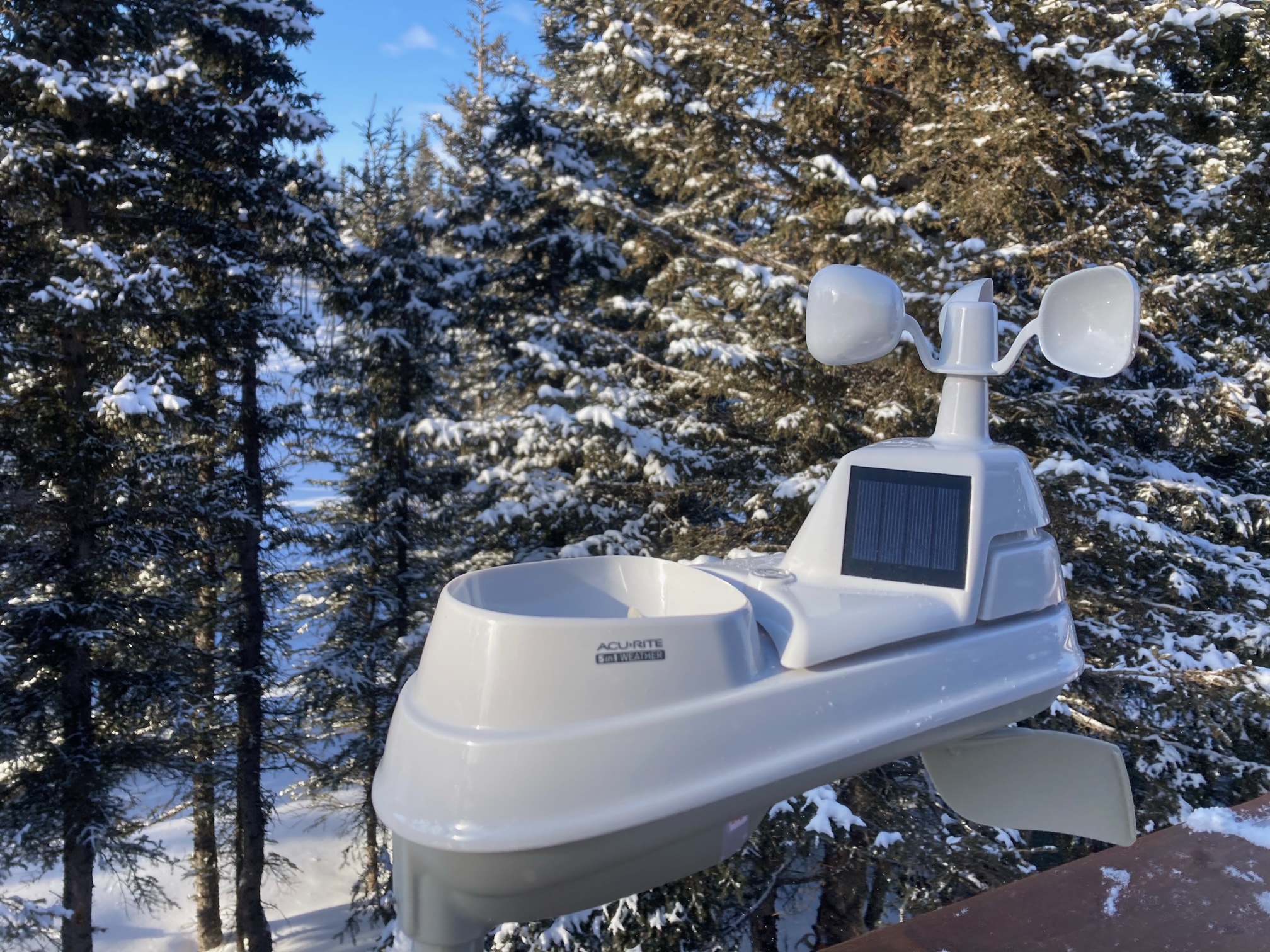 New Acu-Rite Deluxe Wireless Indoor/Outdoor Weather Station Center