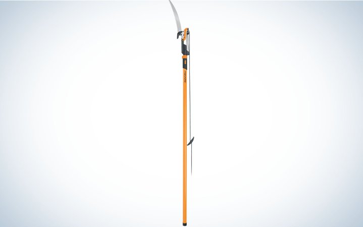  The Fiskars Extendable Tree Pruner and Pole Saw  is one of the best pole saws.