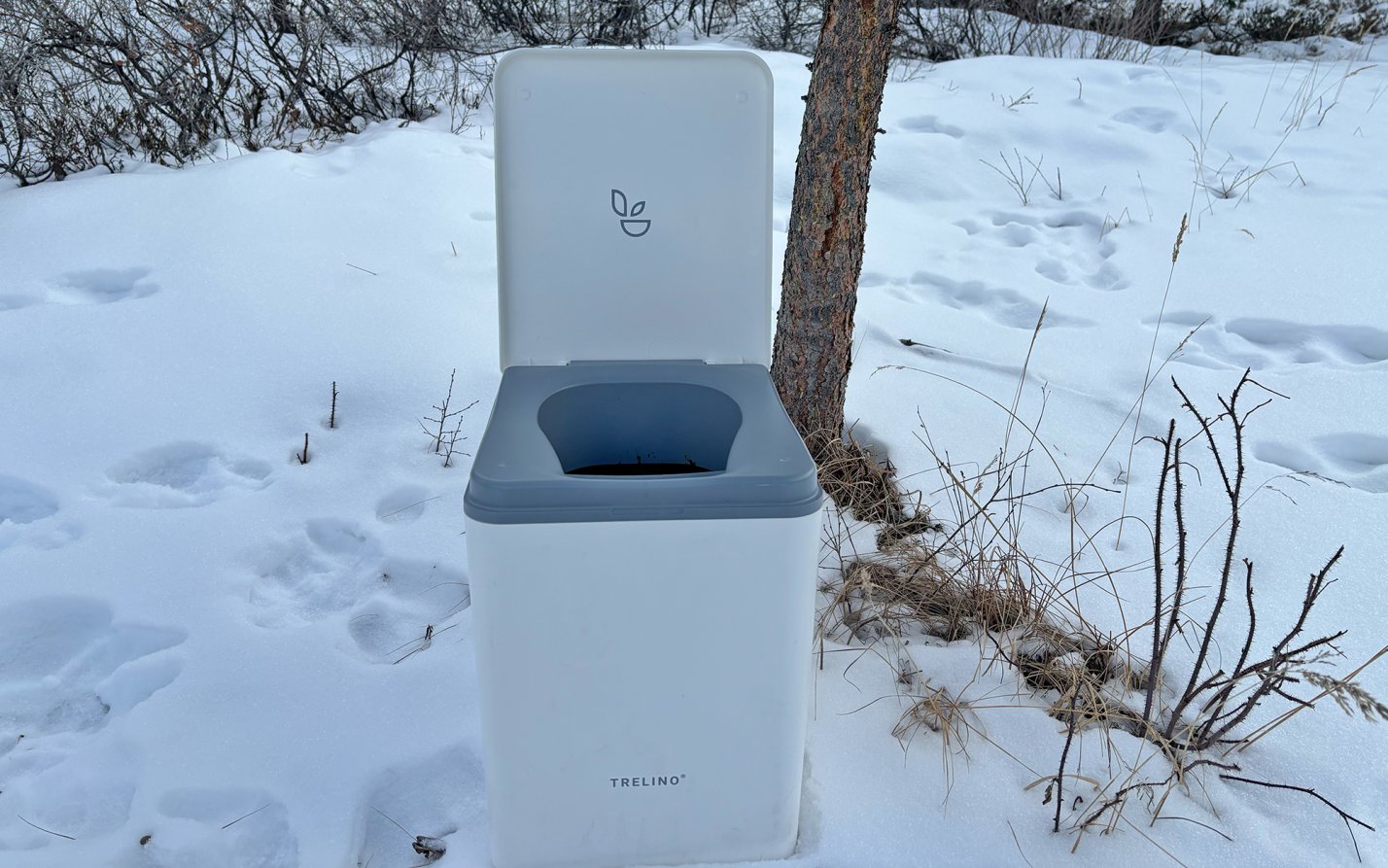 We tested the Trelino composting toilet.