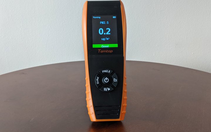  We tested the Temtop Air Quality Monitor Professional air quality monitor.