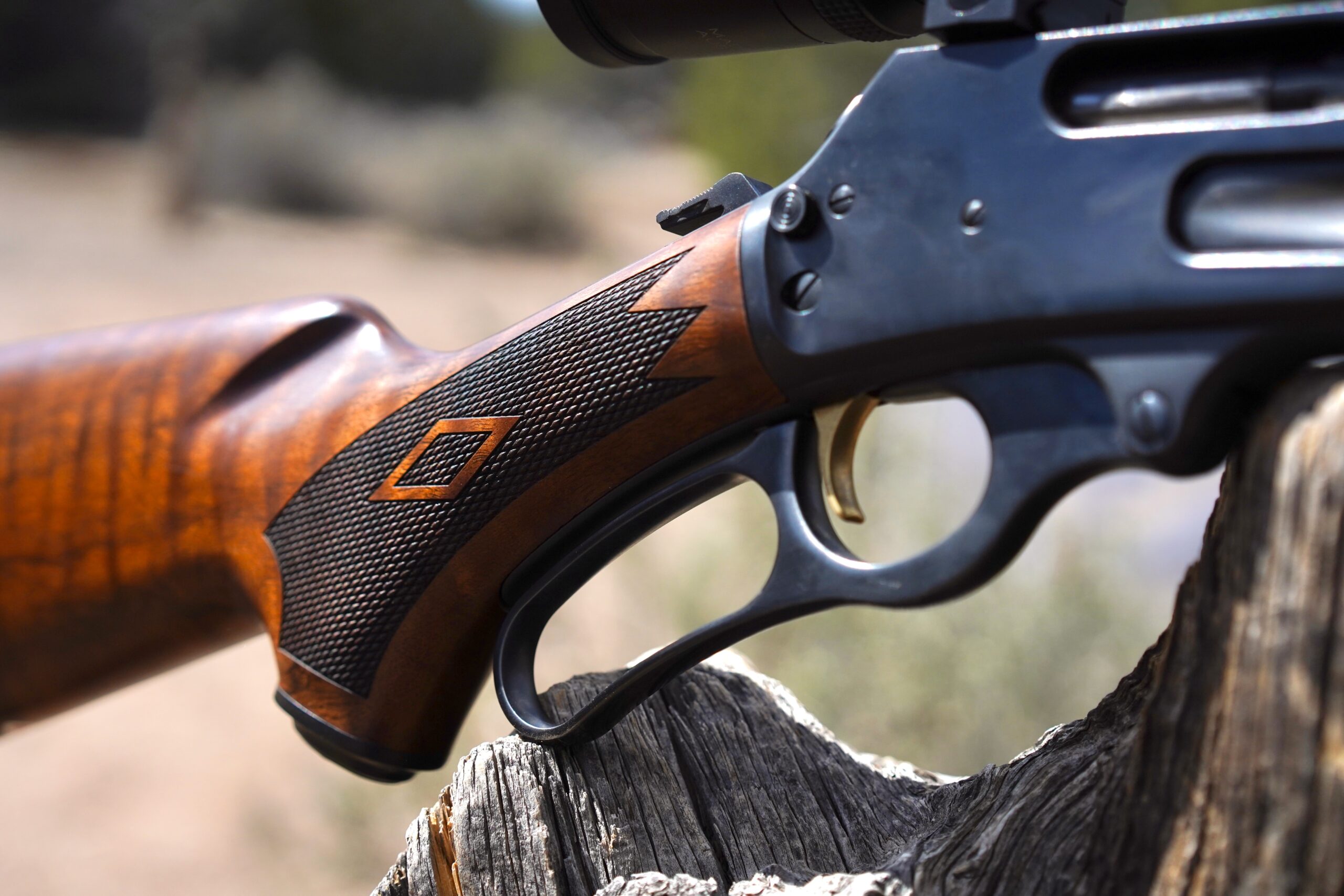 Marlin 336 Checkering and Wood