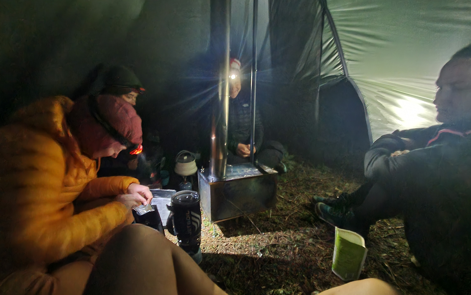 Even after the water-logged branches of the Oregon Coast put a damper on our fire plans, the spacious Seek Outside Cimarron was still the ideal hangout.