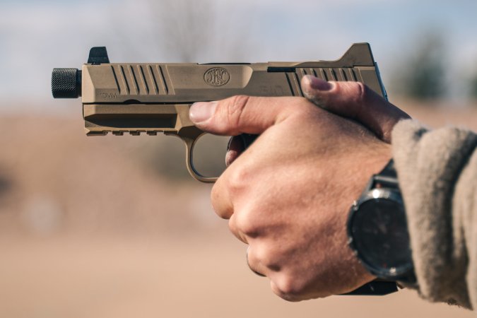 Shooting an fn 510 tactical