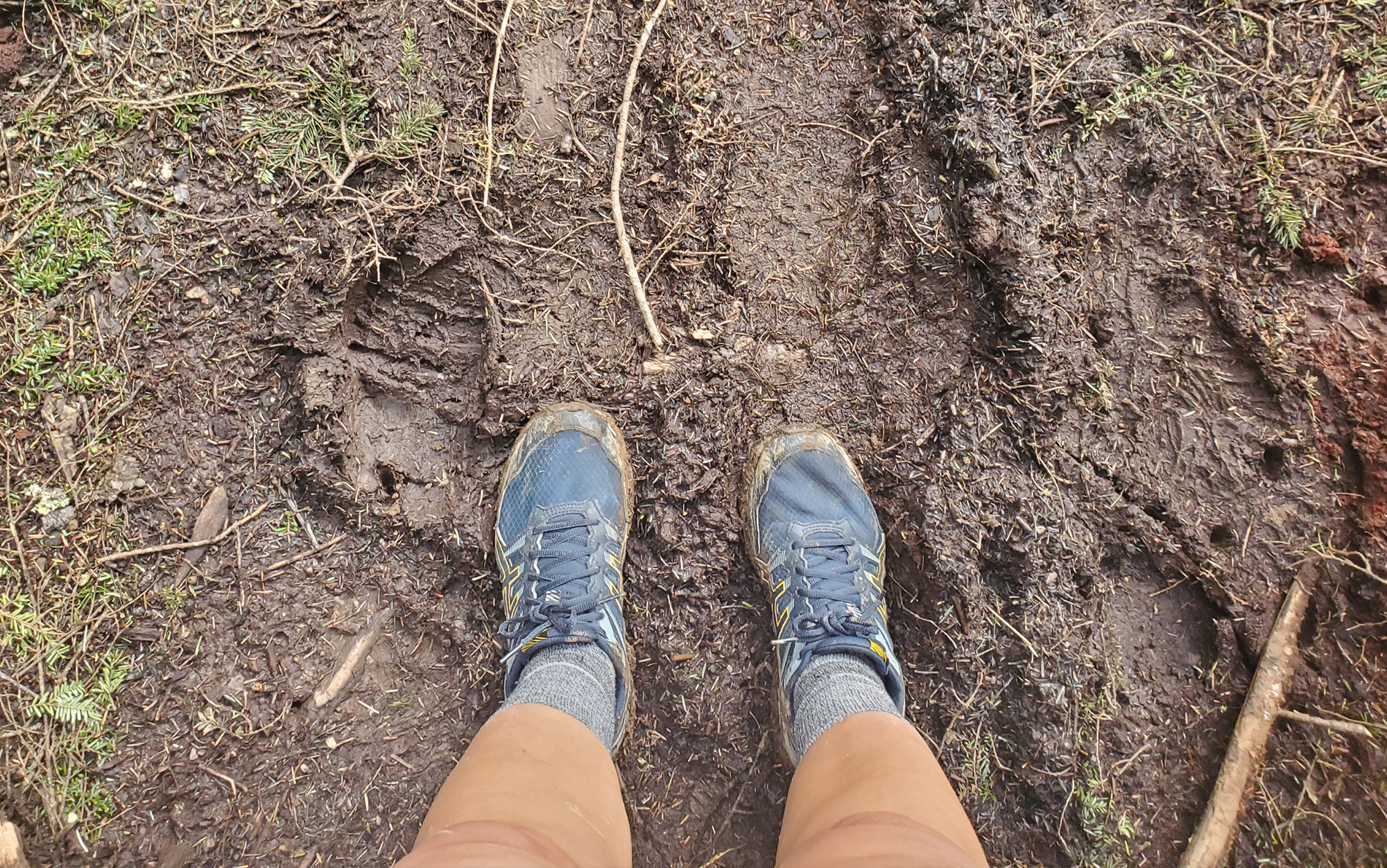 Testing the best wool socks took us across sandy beaches and up muddy headlands.