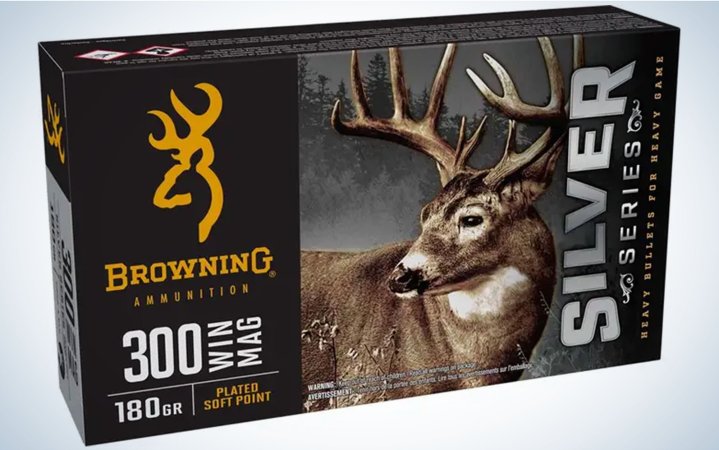  Browning Silver Series 180-grain is best for big game.