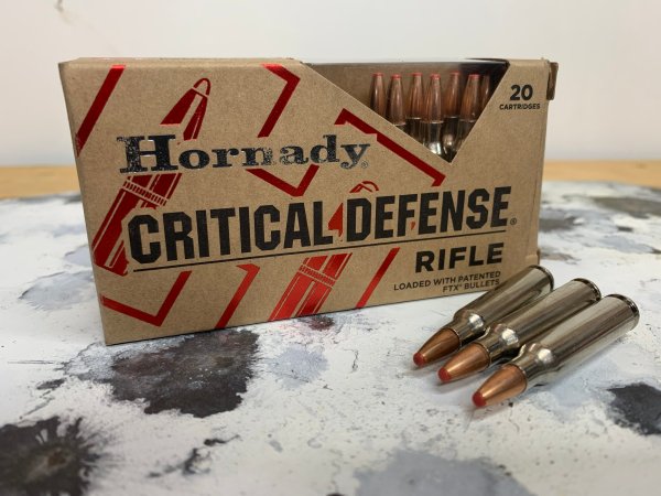  hornady 73gn critical defense ar 15 ammo