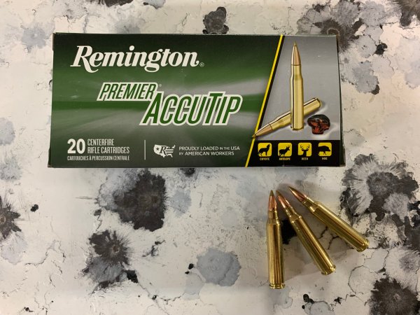  remington premier 55gn accutip 5.56 hunting ammo