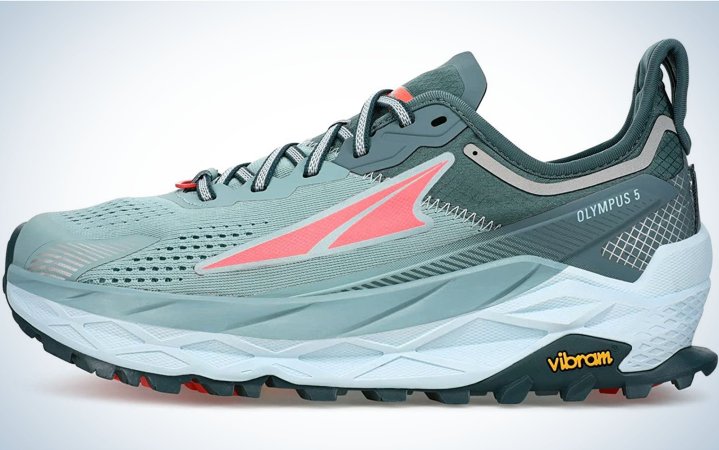  The Altra Olympus 5 is one of the best thru-hiking shoes.