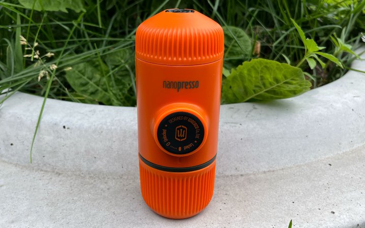  The Wacaco Nanopresso is the best camping coffee maker for espresso.