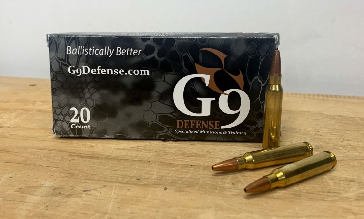  G9 Defense Barrier Blind 54-grain Copper HP