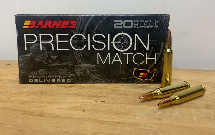  Barnes Precision match 85-grain match burner OTM 5.56mm