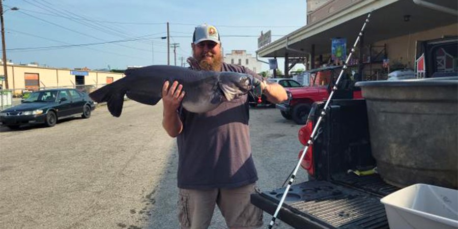 Catch-of-a-lifetime': Kansas man breaks state fishing record