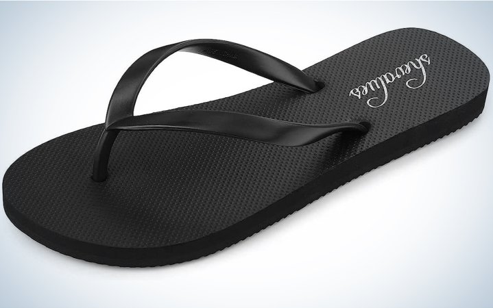  Flip flops are a lightweight camp shoe.