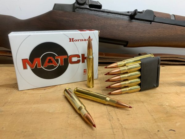  Hornady match ammo for m1 Garand