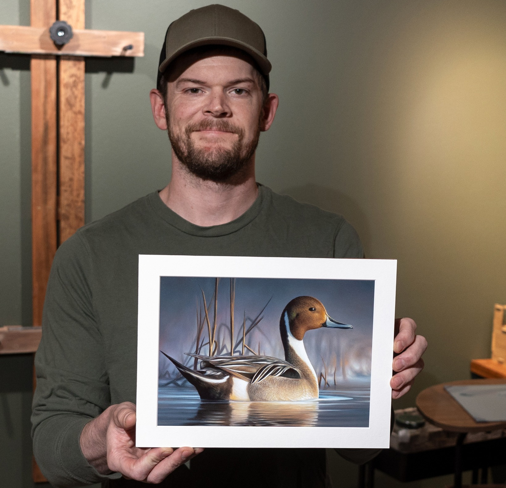 chuck black 2023 duck stamp contest winner