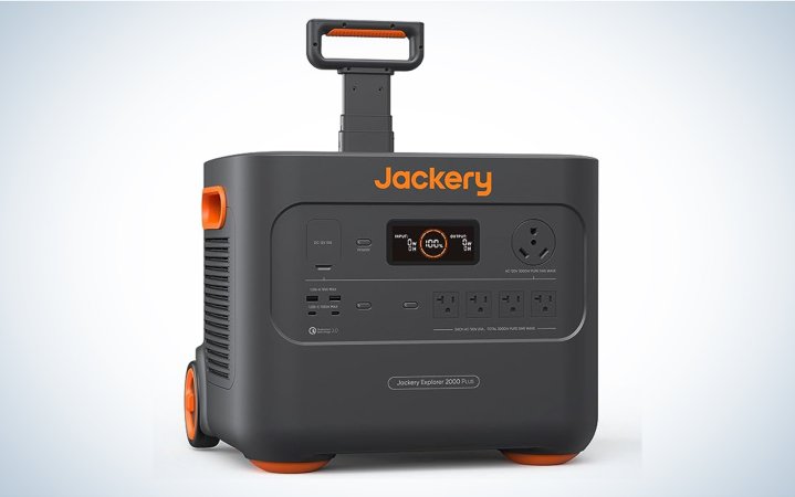  We tested the Jackery Solar Generator 2000 Plus.