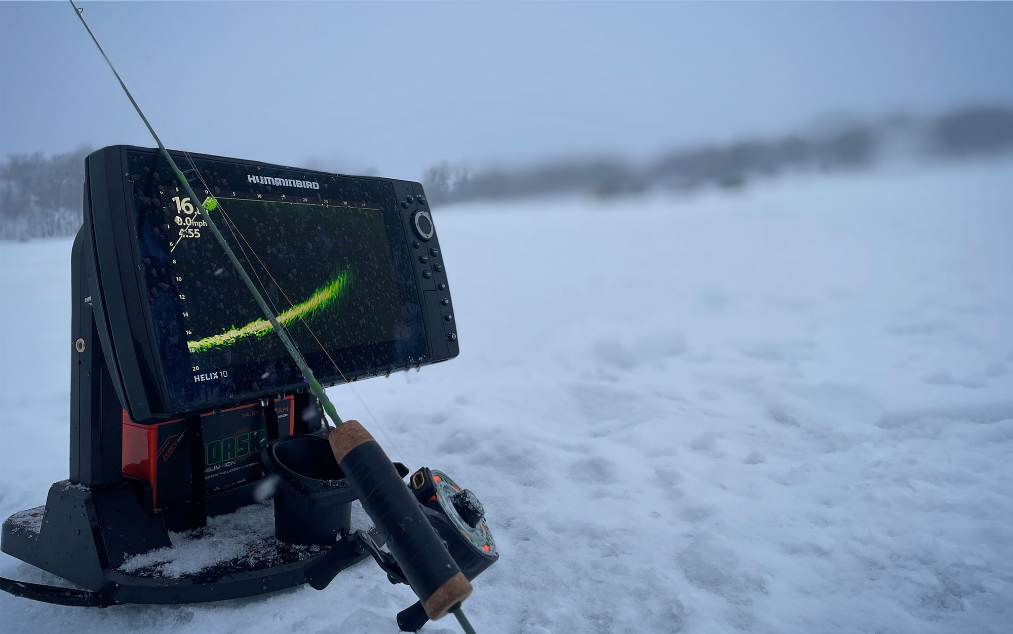 Best Livescope Settings For Ice Fishing (My Live Imaging Electronics  Set-Up) 