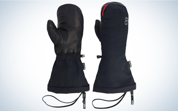  We tested the Outdoor Research Alti II Gore Tex Mitts.