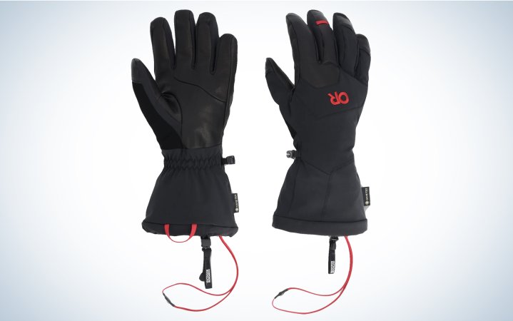  We tested the Outdoor Research Arete II Gore Tex Gloves.