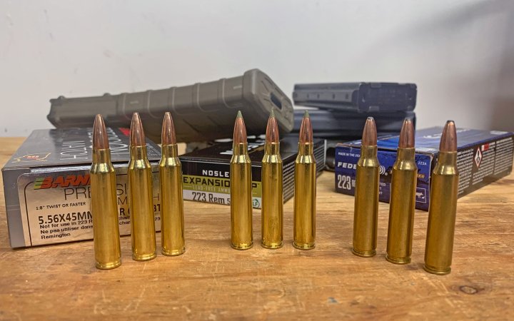 5.56 vs .223 ammo