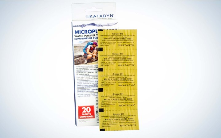  Katadyn Micropur MP1 water purification tablets