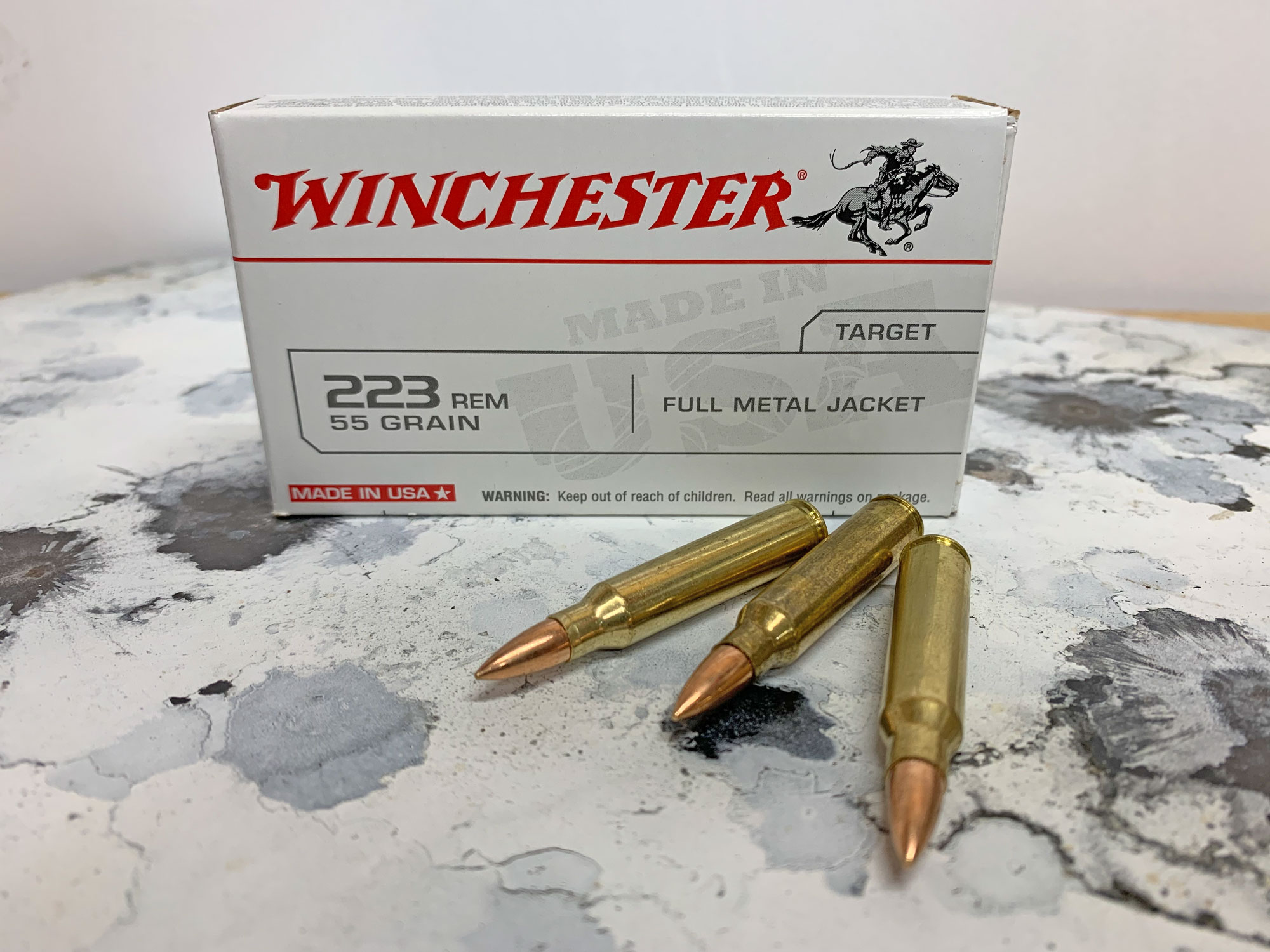 winchester .223 Rem. 55gn fmj