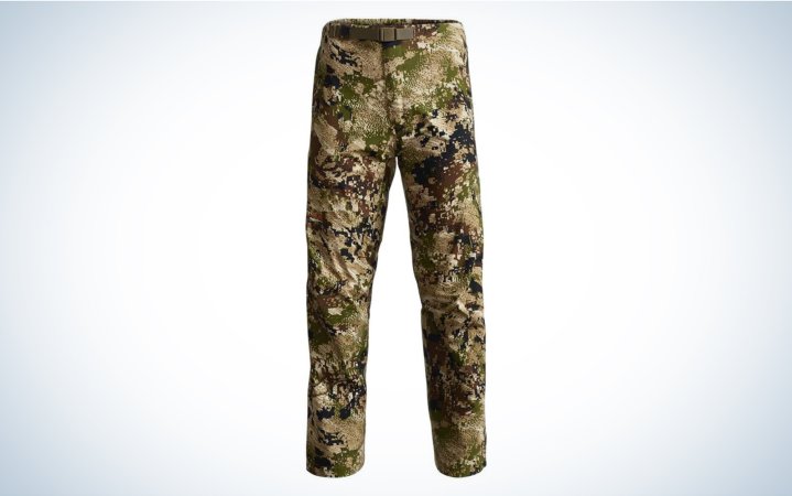  We tested the Sitka Dewpoint Pant.