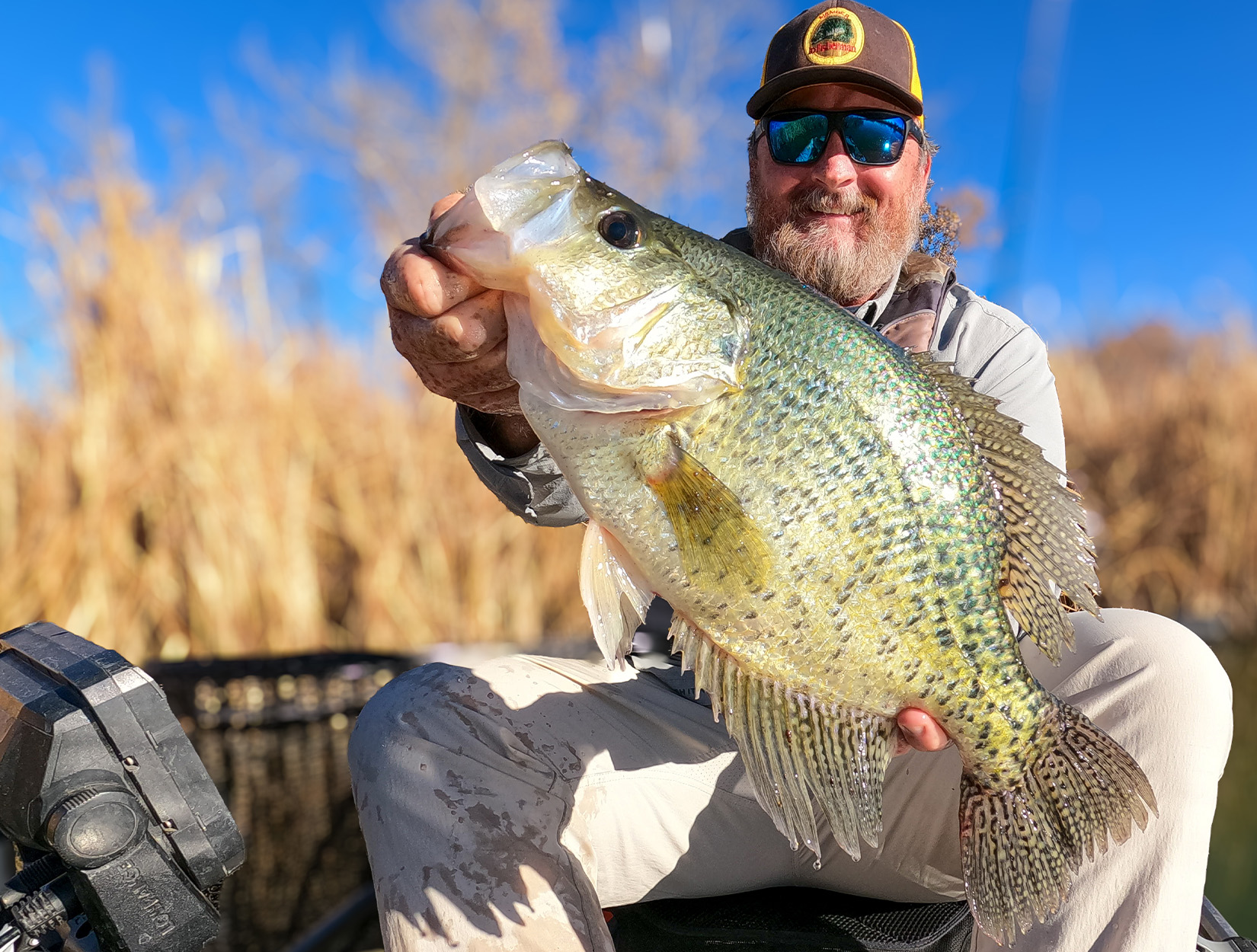 Kayak Angler Catches New State-Record Crappie with Forward Facing