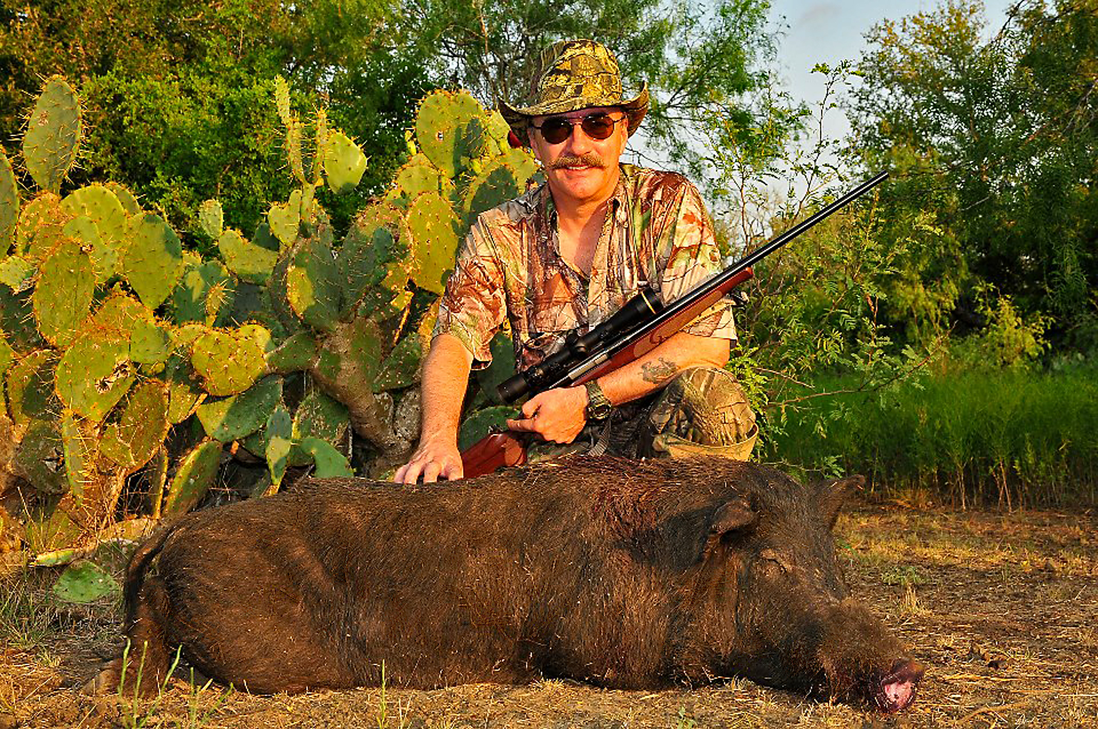 hog hunting