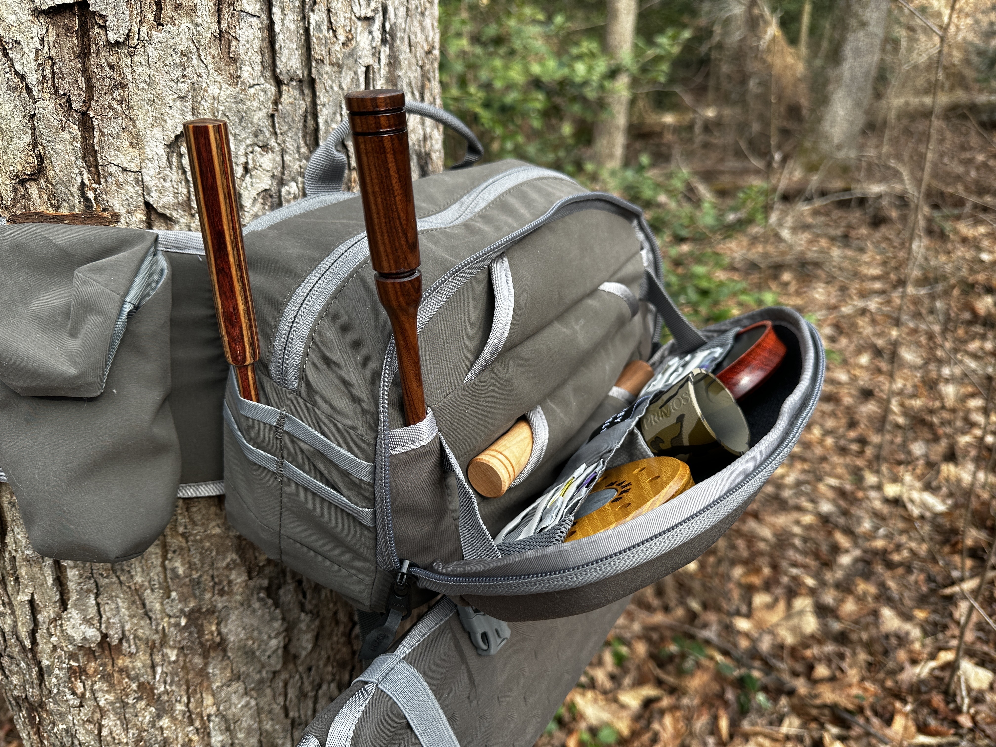 The striker pockets on the Sitka Turkey Tool Belt