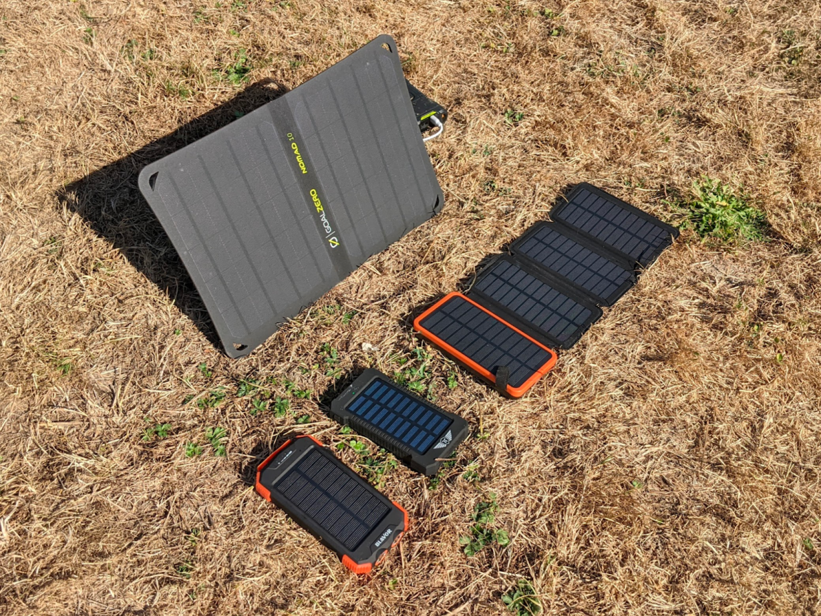 Testing Solar Power Banks