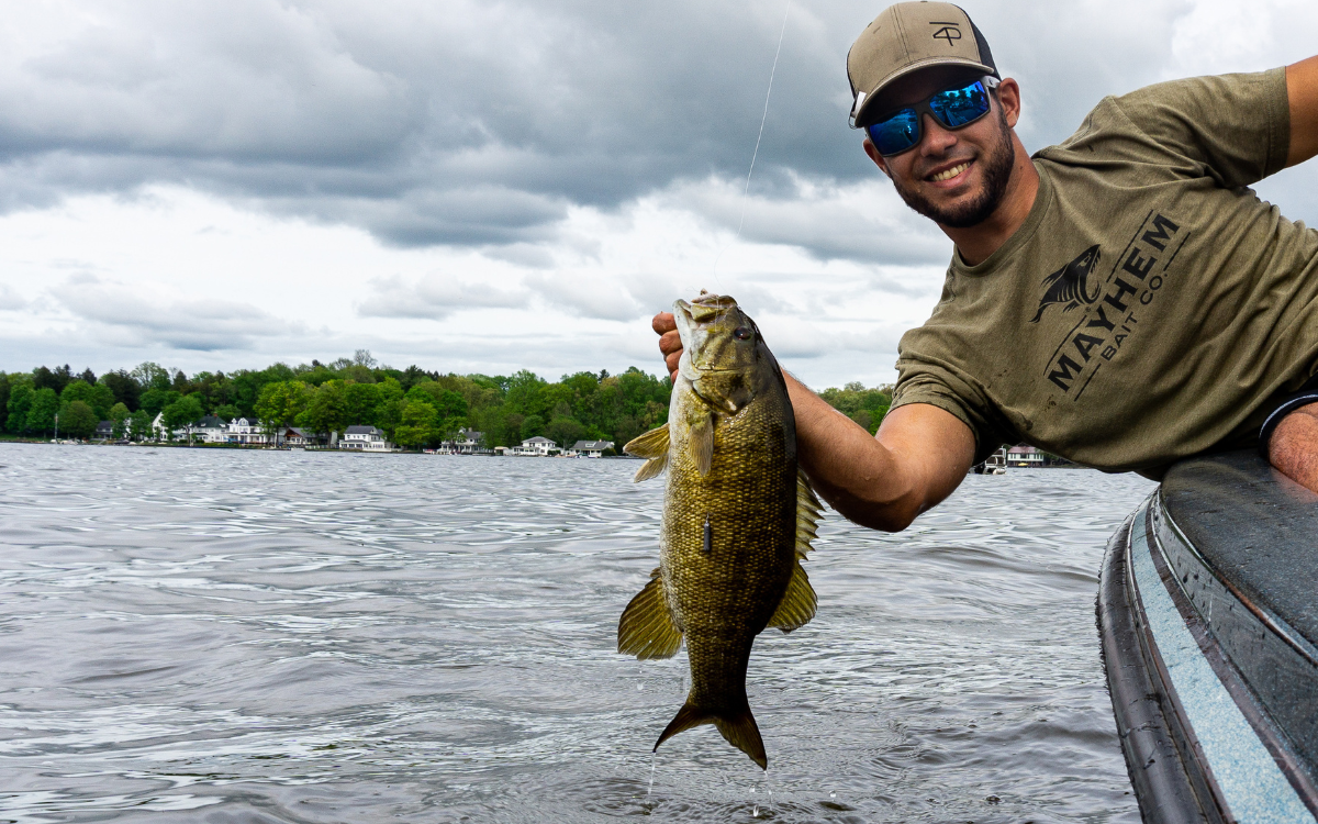 drop shot for smallmouth